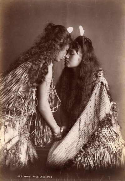 Maori Women, New Zealand by Arthur James Iles
